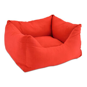 CUNA CUADRADA COLORES VARIADOS ROJO/AZUL 59 x 50 x 20 cm