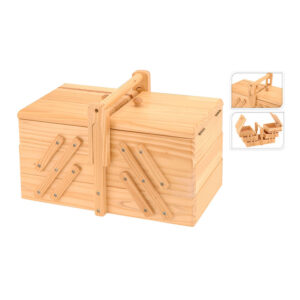 COSTURERO MADERA DE PINO, 30x17,5x19cm, 784610430,  EXCELLENT HOUSEWARE