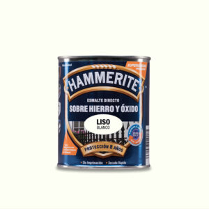 HAMMERITE ESMALTE METALICO BLANCO LISO BRILLANTE 0.750L 5094130