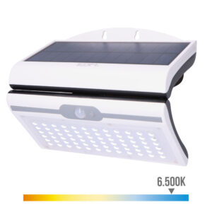 APLIQUE SOLAR 6W 430Lm 6.500K CON SENSOR, COLOR BLANCO