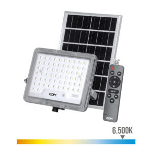 FOCO PROYECTOR SOLAR SLIM 100W 1.200Lm 6.500K