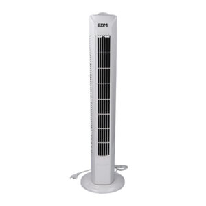 VENTILADOR DE TORRE. POTENCIA: 45 W, BLANCO 21 x 78 cm