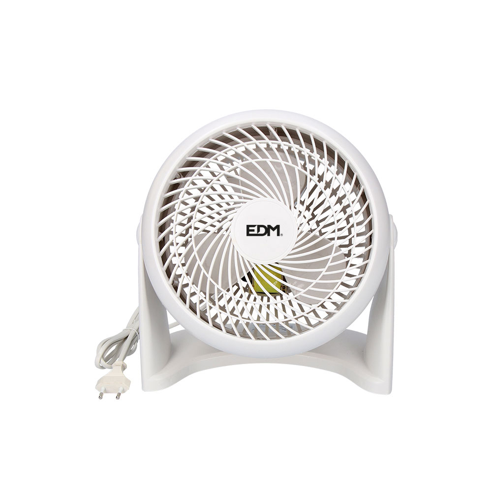 VENTILADOR 2 EN 1 (SUELO Y PARED), BLANCO, POTENCIA 50 W, ASPAS Ø18 cm 26,5 x 15,5 x 27,7 cm