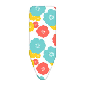 FUNDA PLANCHA POWER VAP 130x48cm. FLORES, 1347-5, INOFIX