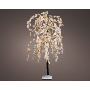 ÁRBOL MICROLED SAUCE EFECTO NEVADO, Ø70 x 180 cm
