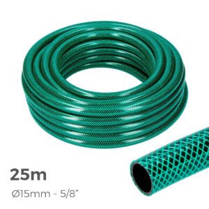 MANGUERA DE JARDIN BASIC 25 m (5/8" 15 mm)