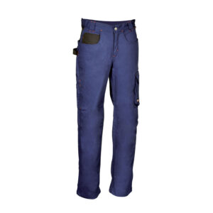 PANTALON WOMAN WALKLANDER AZUL MARINO NEGRO COFRA TALLA 38
