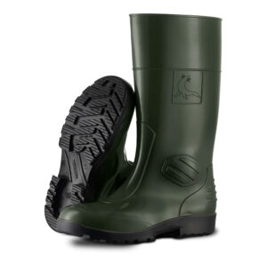BOTA DE AGUA CON SEGURIDAD S5 SRC COLOR VERDE Y NEGRO TALLA 46