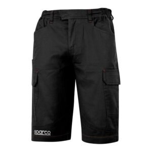 PANTALÓN BERMUDA CARGO NEGRO TALLA-XXL 02410NR5XXL SPARCO