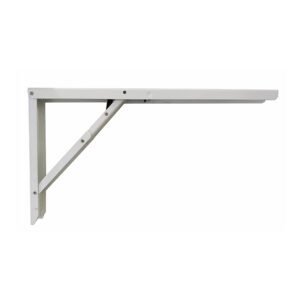 ESCUADRA DE ACERO PLEGABLE ABAT-TABLE BLANCO 30 x 52 cm