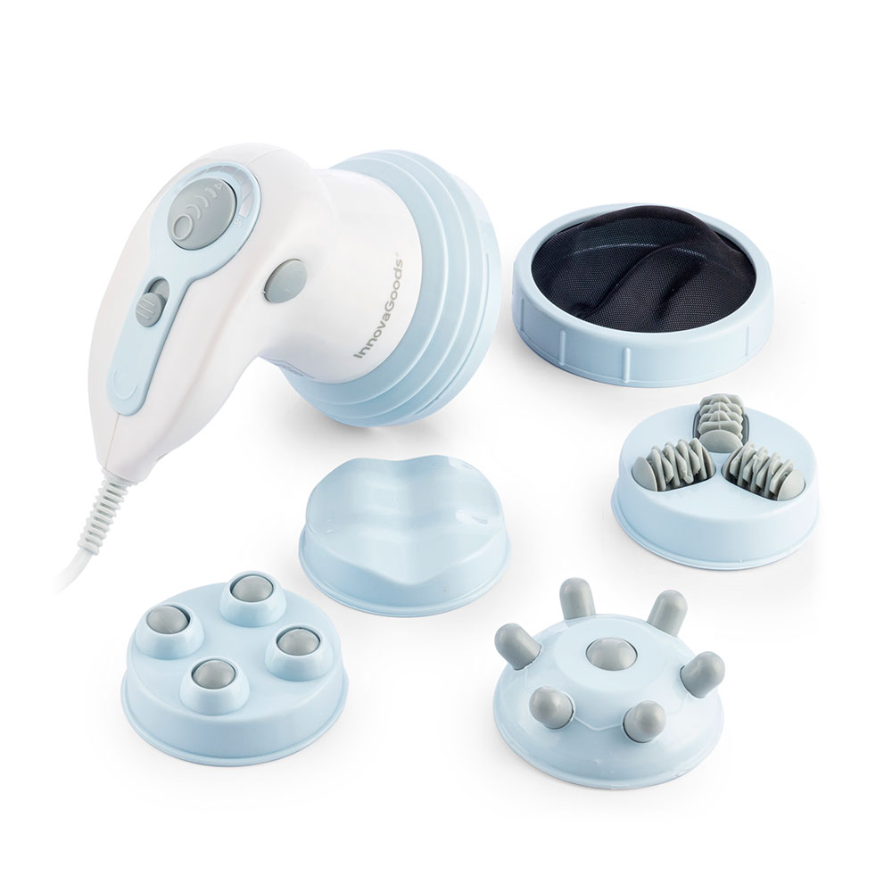 MASAJEADOR ANTICELULÍTICO VIBRATORIO CON INFRARROJOS 5 EN 1