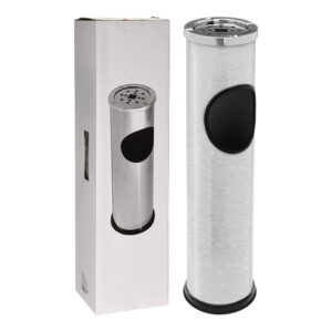 CENICERO PIE, INOX, Ø14,7 x 56 cm