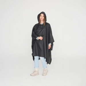 PONCHO CHUBASQUERO  PLEGABLE NEGRO