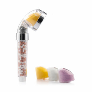 MANGO DE DUCHA SHOSENCE MULTIFUNCIÓN CON AROMATERAPIA Y MINERALES