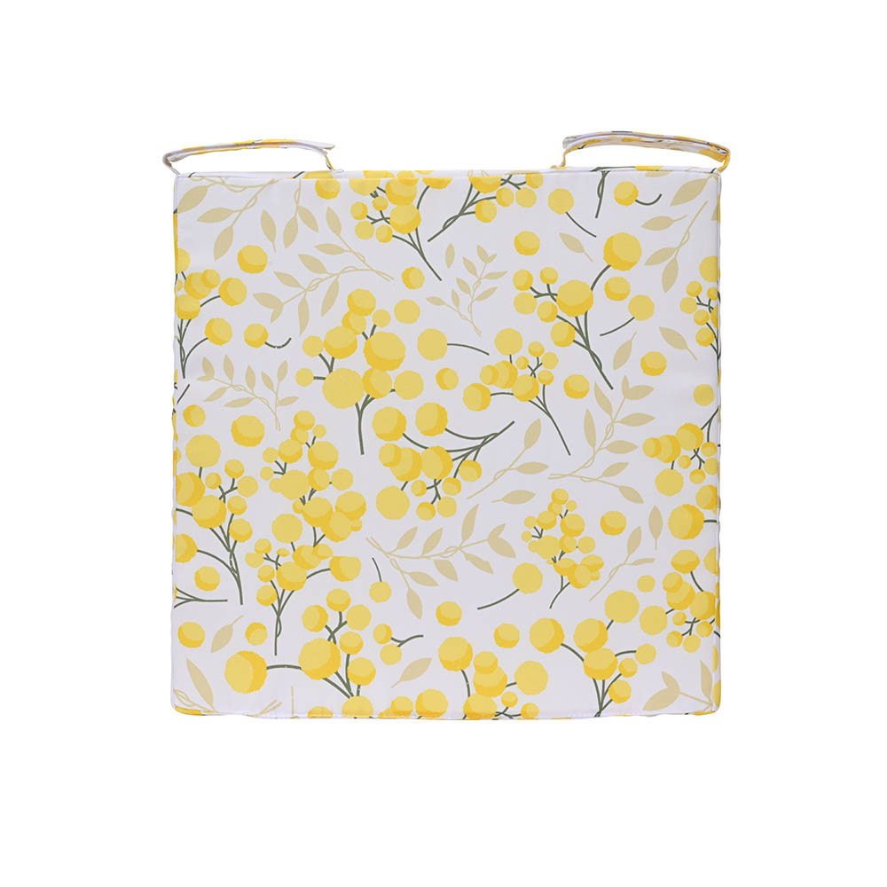 COJÍN CUADRADO POLIÉSTER ESTAMPADO, EXTERIOR,  40 x 40 x 4 cm