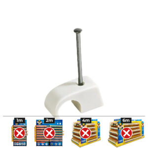 CAJA 100 UNID. PLASTIGRAP MULTIDIÁMETRO MPLG Ø 10 - 14 mm COLOR NEGRO