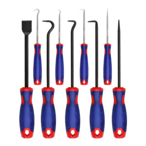 PUAS Y GANCHOS DE PRECISIÓN, JUEGO DE 9 PIEZAS