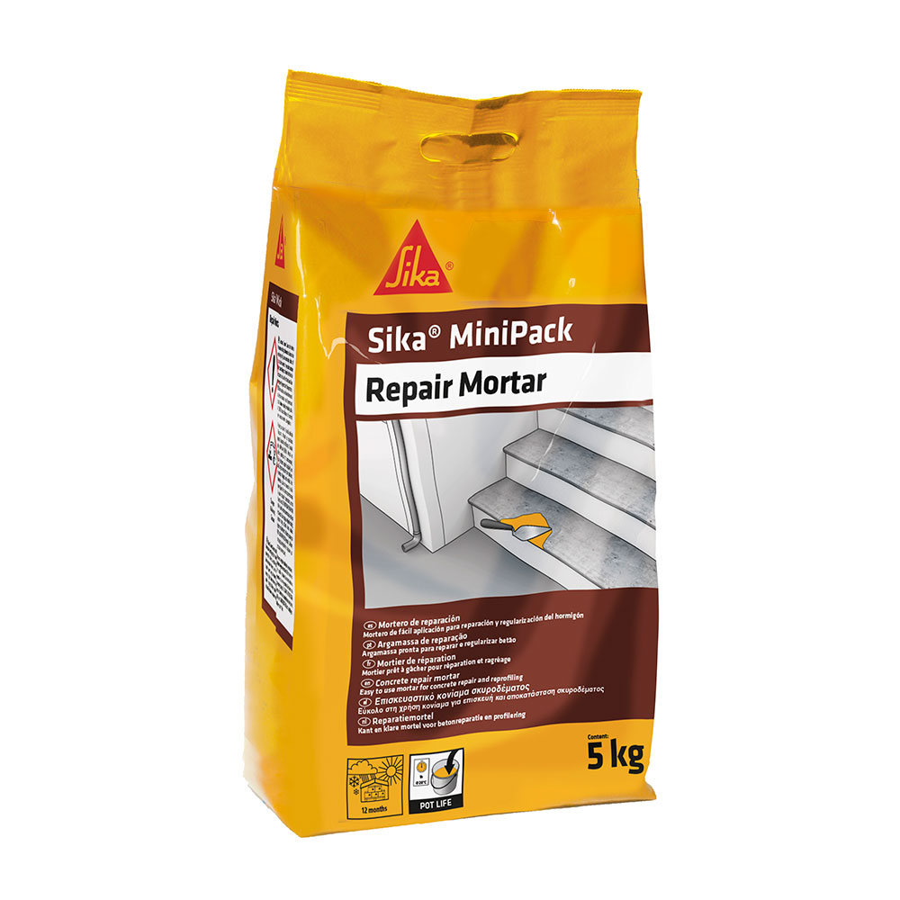 MORTERO DE REPARACIÓN SIKAMINIPACK GRIS 5 Kg