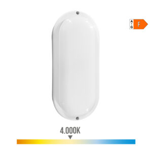 APLIQUE LED OVAL CON SENSOR  CREPUSCULAR Y DE MOVIMIENTO 18 W 1820 lm 4.000 K 10,2 x 4,5 x 23 cm