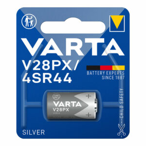 PILA VARTA SILVER V28PX / 4SR44 6,2V (BLISTER 1 unid.) Ø13x25,2mm