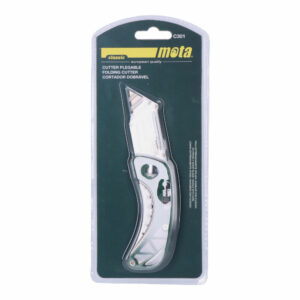 CÚTER PLEGABLE DE ALUMINIO Y ZINC C301 MOTA