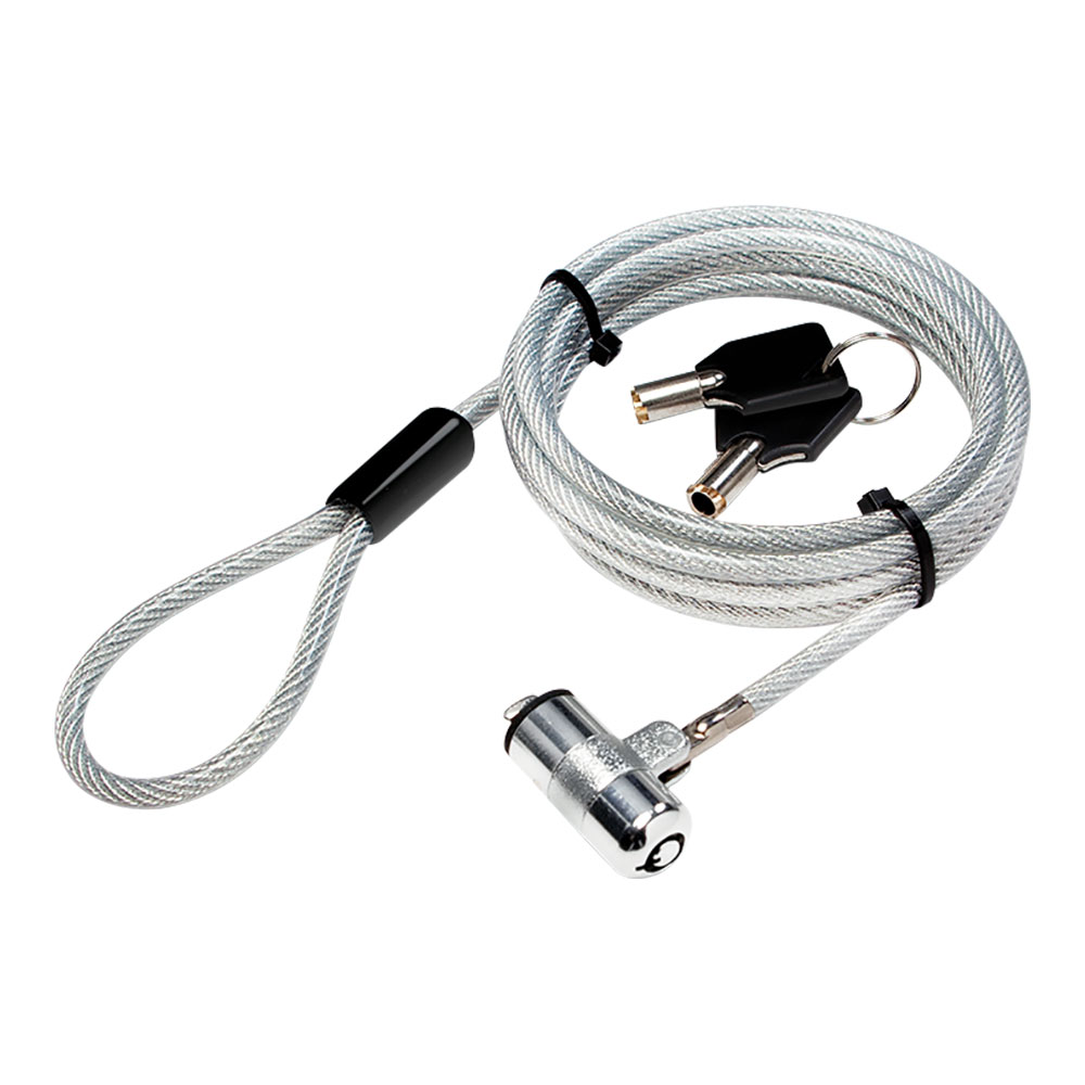 CABLE ANTIRROBO PARA PORTATIL ULTRAFINO CON 2 LLAVES LOGILINK