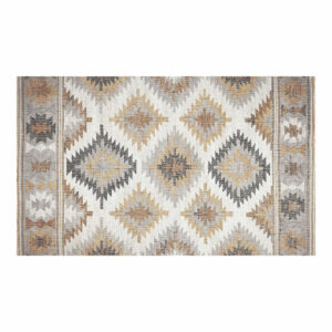 ALFOMBRA VINÍLICA ESTAMPADA KILIM GRISES 45 x 75 cm