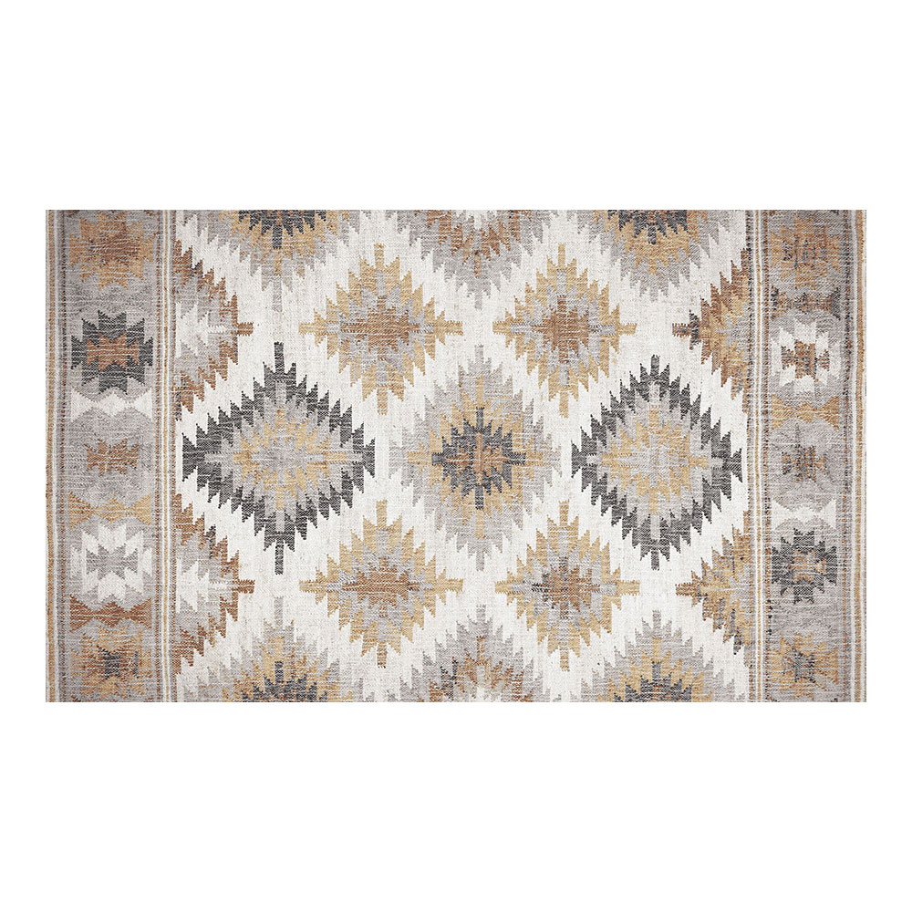 ALFOMBRA VINÍLICA ESTAMPADA KILIM GRISES 45 x 75 cm