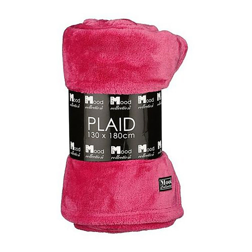 MANTA POLAR SUAVE FUCSIA 1,80 x 1,30 m