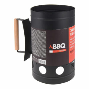 ARRANCADOR PARA BARBACOA ZINC COLOR NEGRO 27cm