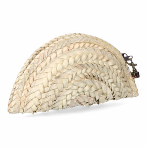 MONEDERO DE PALMA AMELIA CON ASA DE MANO