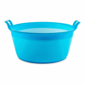 BARREÑO REDONDO AZUL Ø 50 x 25,5 cm 28L