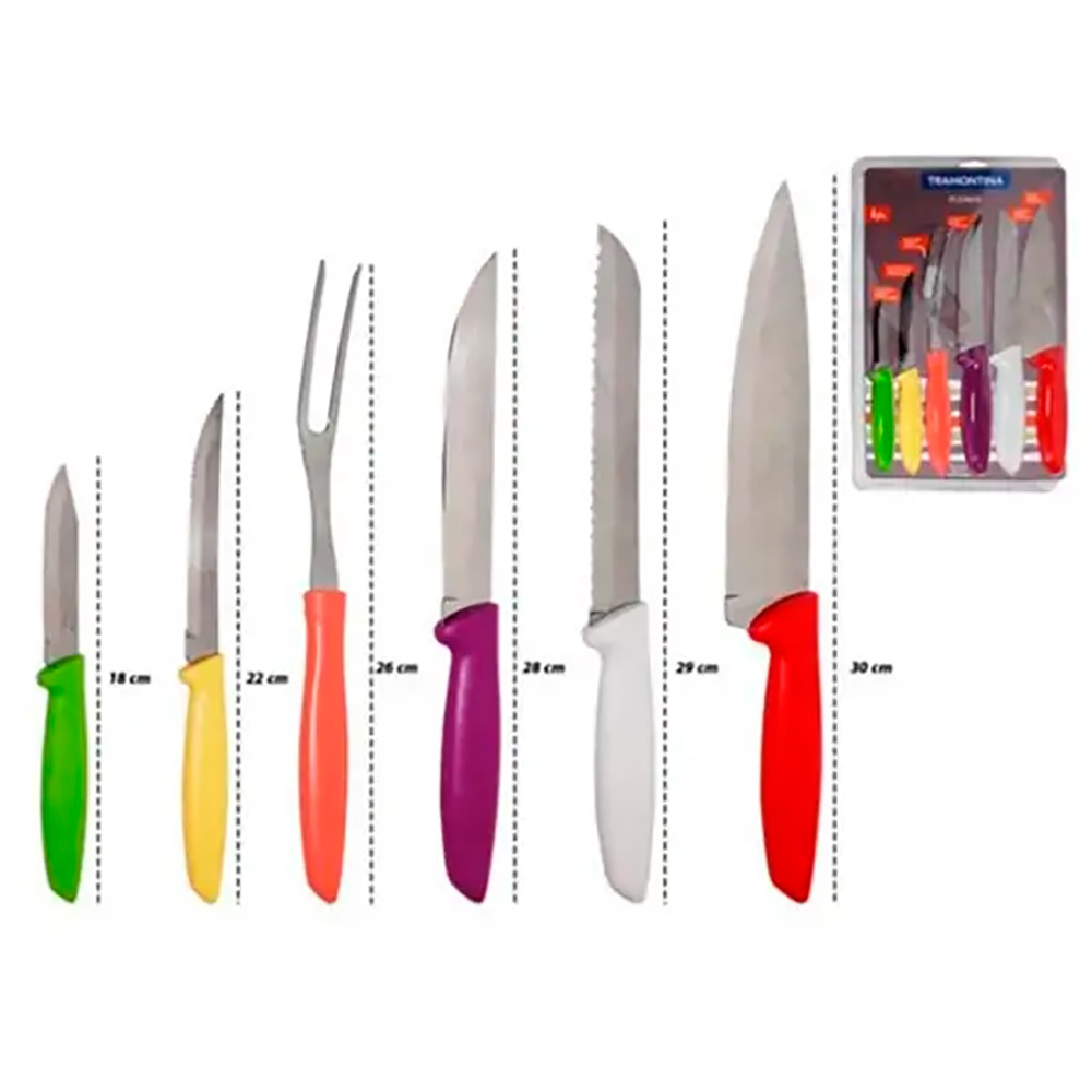 JUEGO DE CUCHILLOS 6 PIEZAS