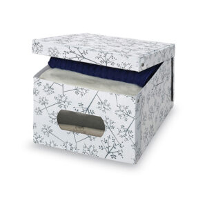 CAJA GUARDA ROPA VINILO L BON TON 39 x 50 x 24 cm