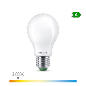BOMBILLA ULTRA EFFICIENT LED CLASSIC 7,3 W 1535 Im E27 3000 K, Ø6 x 12,4 cm