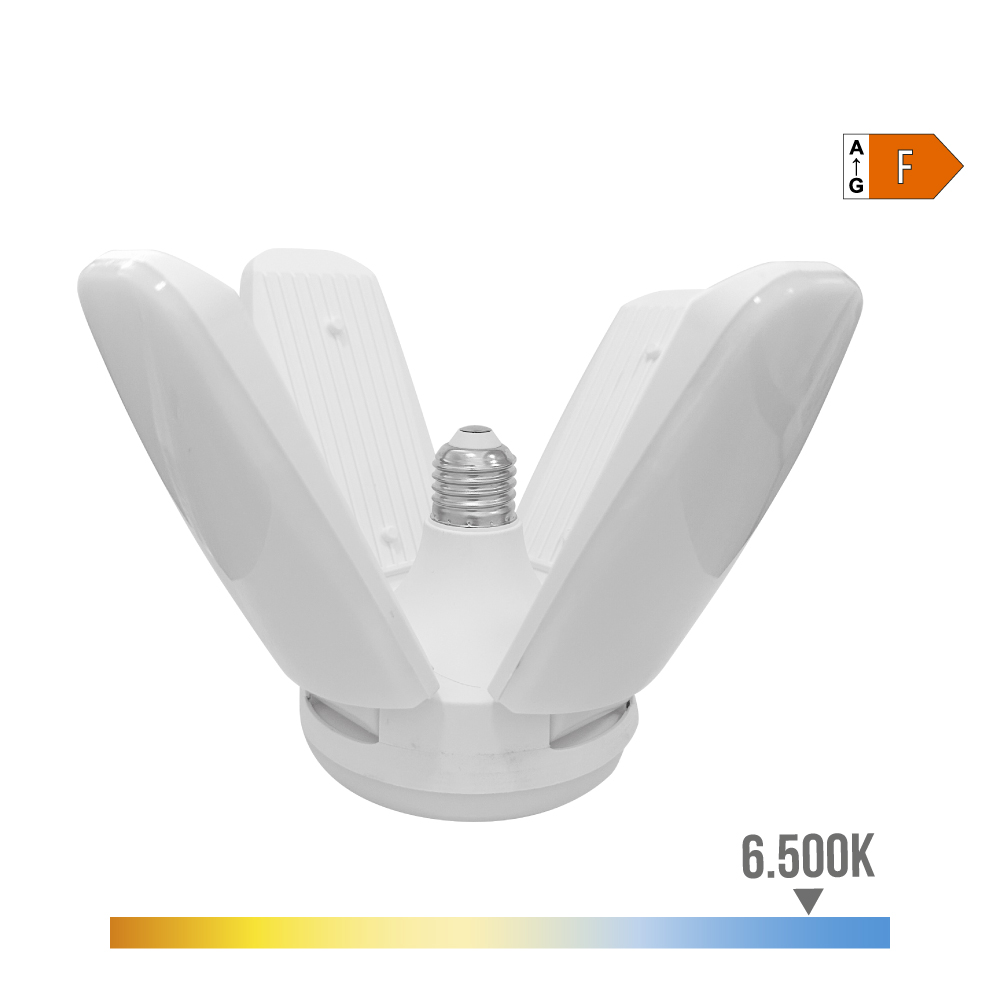 BOMBILLA LED MULTIDIRECCIONAL, CASQUILLO E27, POTENCIA 30 W,  LUZ FRÍA