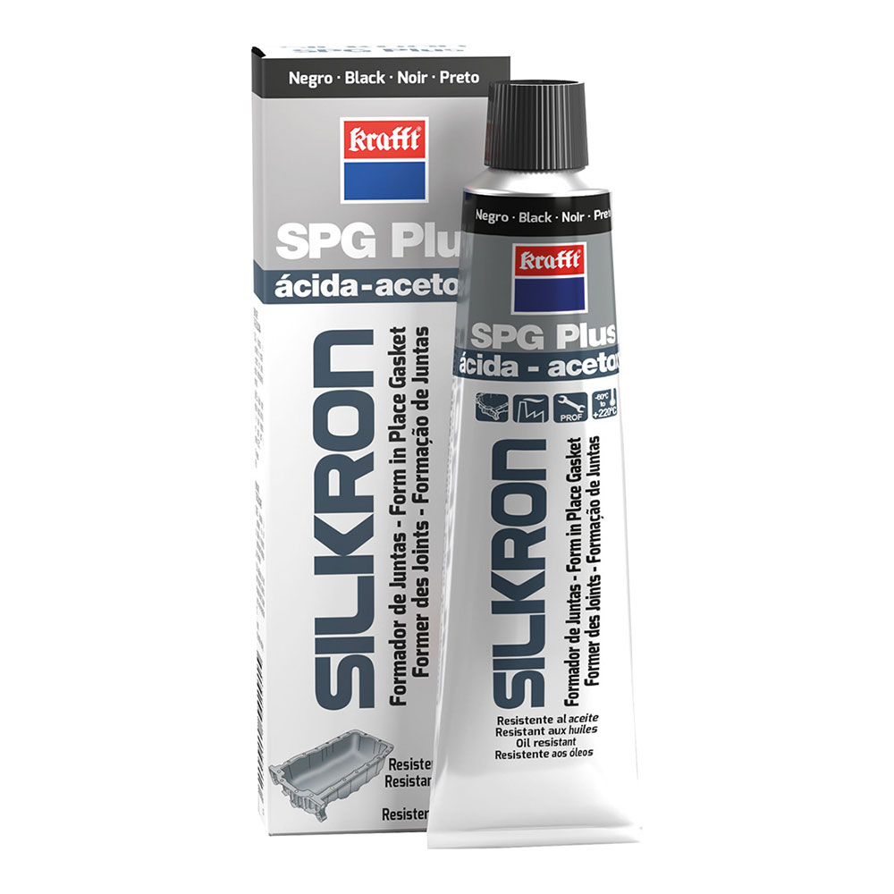 FORMADOR DE JUNTAS SILKRON SPG PLUS NEGRO 75 ml